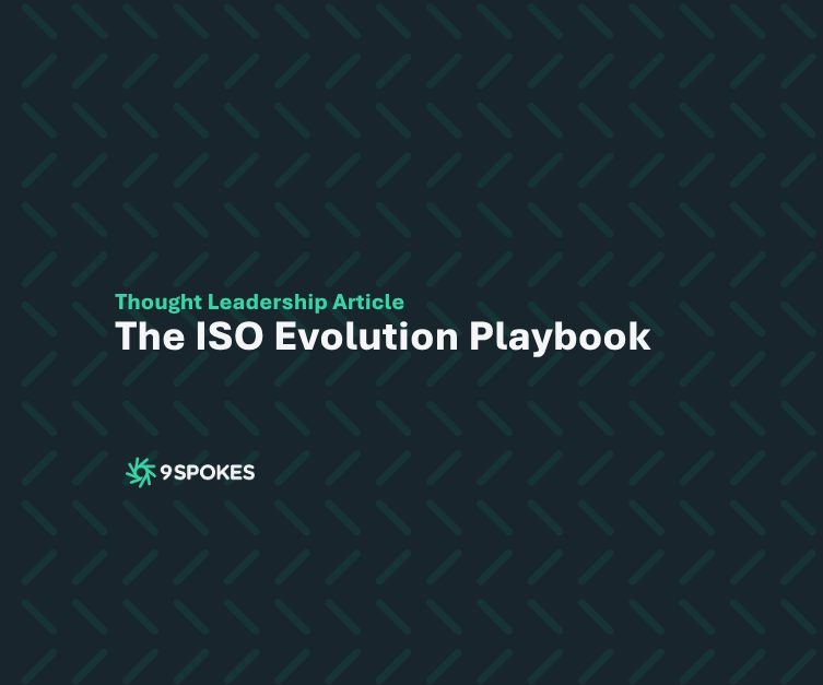 ISO Evolution Playbook 