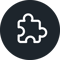 Plug and play icon Plug and play icon