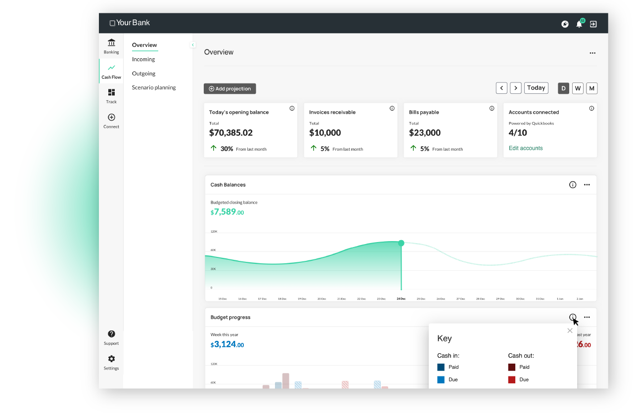 Viewport of 9Spokes Cashflow