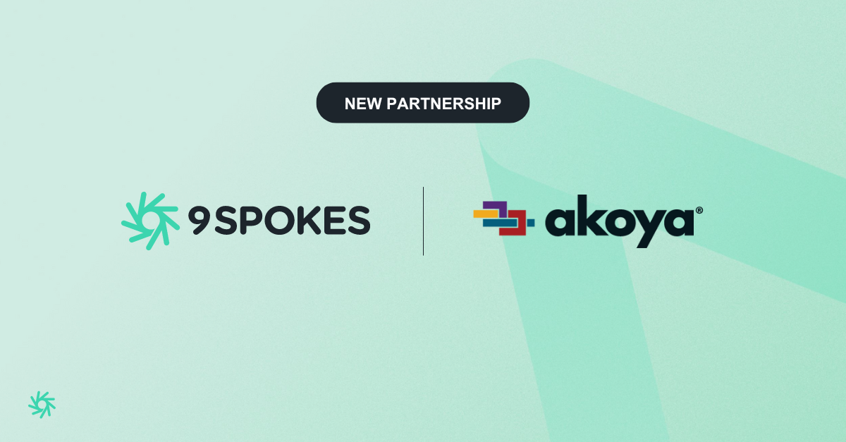 New Partnership: 9Spokes & Akoya